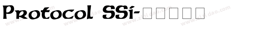 Protocol SSi字体转换